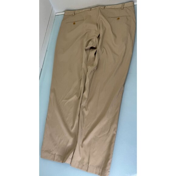 Brooks Brothers Performance Chino Golf Pants Men 40X30 Beige Lightweight Stretch - Picture 1 of 11